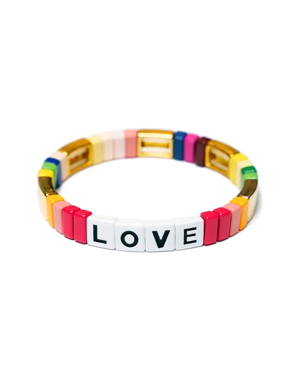 Colorful Tile Bracelet