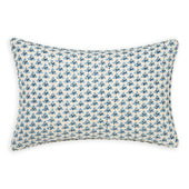 Load image into Gallery viewer, Hampi Azure Pillow, 12&quot; x 18&quot;
