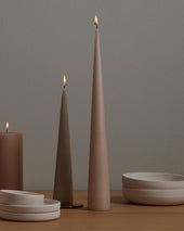 Load image into Gallery viewer, Hand Dipped Cone Candles
