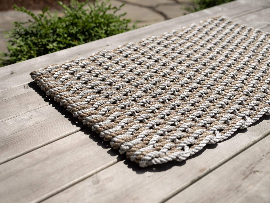 Large Rope Doormat, Two Colors, 21
