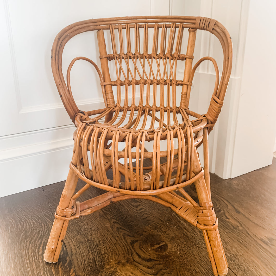 Wicker Child's Chair