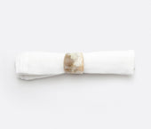 Load image into Gallery viewer, Natural Horn Napkin Rings S/4
