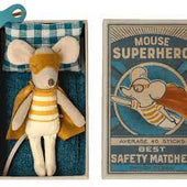 Load image into Gallery viewer, Super Hero Mouse, Little Brother in Matchbox
